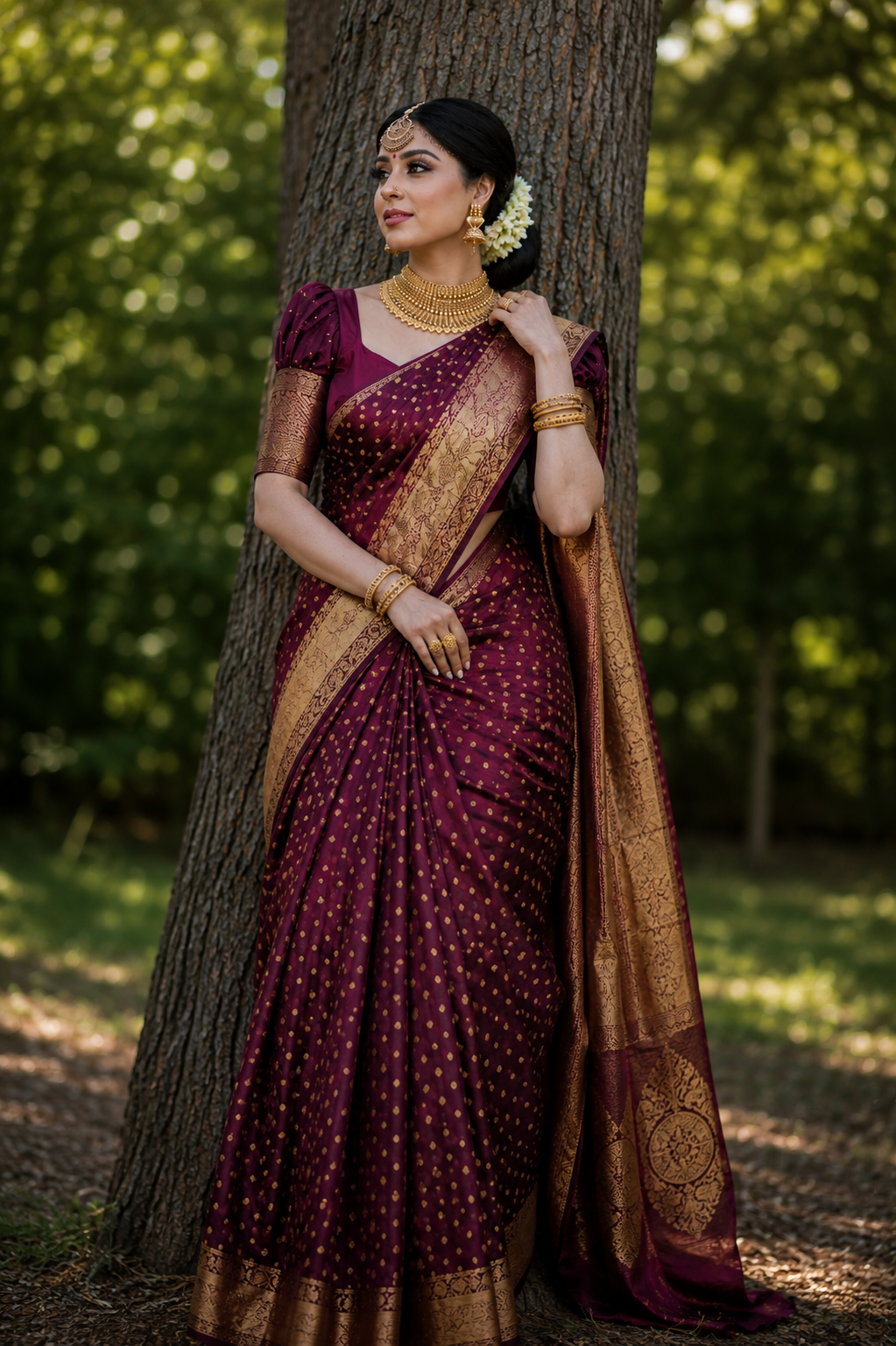 Bridal fashion saree